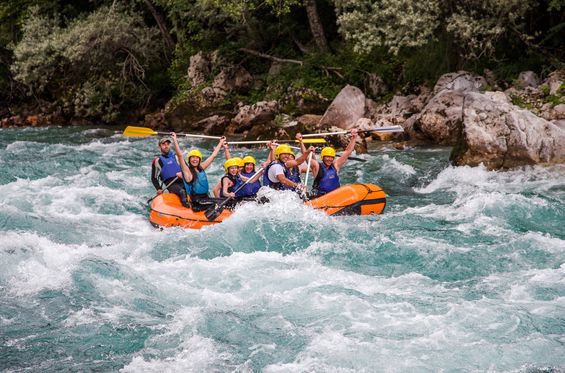 Faire du rafting