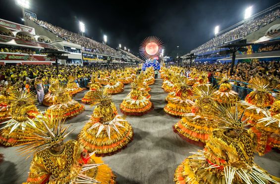 Party during a carnival