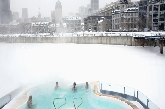 Relax in thermal baths