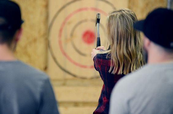 Axe throwing