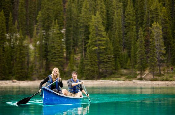 Hike and paddle through national parks