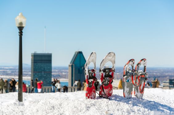 Snowshoe to wonderful panoramas