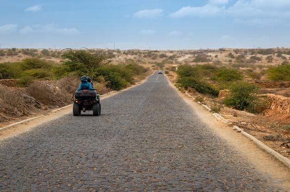 Quad biking