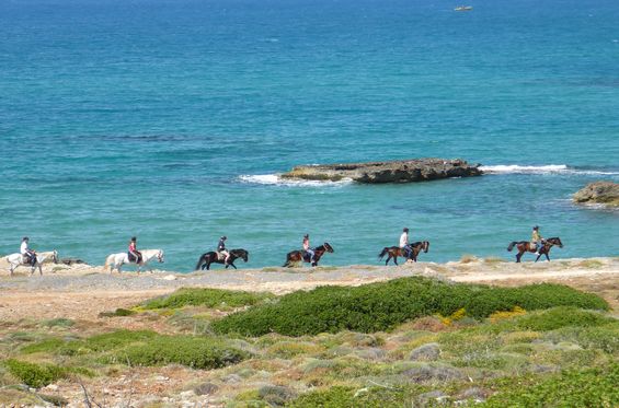 Travel on horseback to see Crete differently