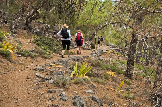 Walk through spectacular countryside