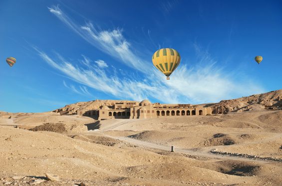 Fly over the Valley of the Kings on a Balloon