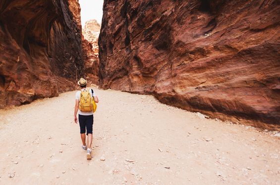 Hiking in Dana Valley