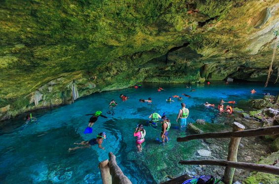 Cenote diving