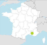 carte Partir FRANCE : PROVENCE