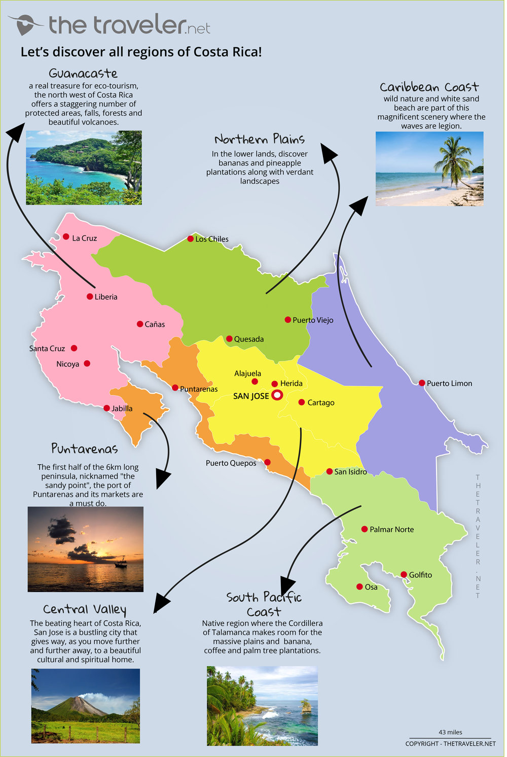 visit costa rica map