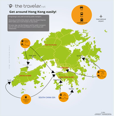 Carte des incontournables HONG KONG