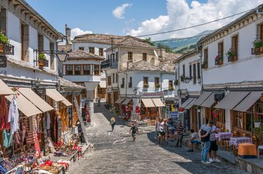 La ville de Gjirokastra