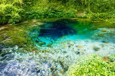 La source de l'œil bleu 