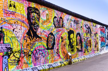 Le mur de Berlin