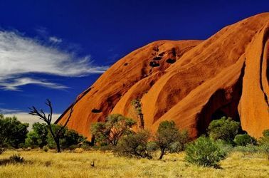 Le site d'Uluru, au nord du pays