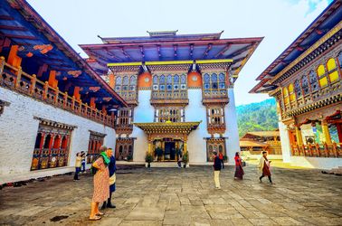 Le temple Punakha Dzong
