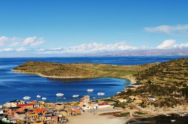 L'île del Sol sur le lac Titicaca