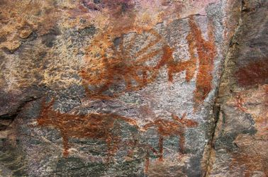 Les peintures rupestres de Tsodilo