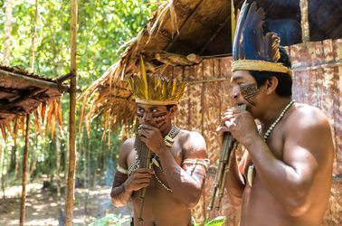 Indigènes au cœur de l'Amazonie 