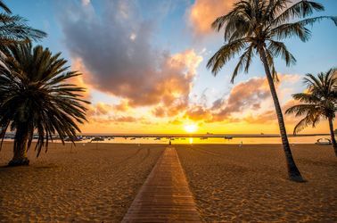 Plage de las Teresitas à Tenerife