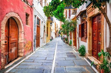 La charmante ville de Réthymnon