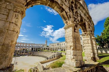 L'amphithéâtre de Pula
