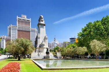 Plaza Espana,
 Moncloa