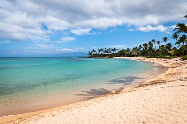 La plage de Napili