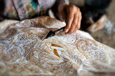 Du tissu batik 