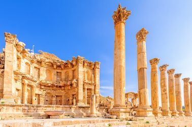 Les ruines de Jerash 