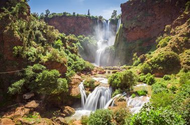 Les cascades d'Ouzoud, Atlas