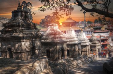 Le temple de Pashupatinath