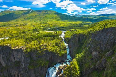 La célèbre cascade de Voringsfossen