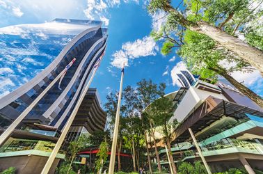 Le quartier moderne de la capitale 