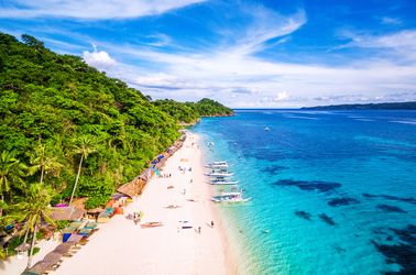 Plage sur l'île Boracay