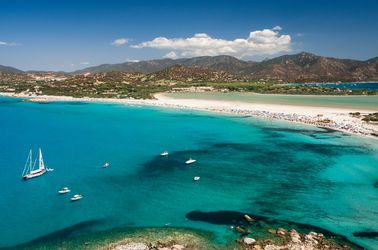 La plage de Porto Giunco