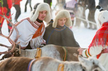 Marché d'hiver de Jokkmokk