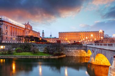 Le palais royal de Stockholm