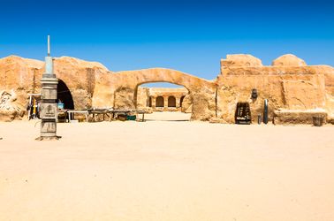 Le village qui a servi aux décors de Star Wars, près de Nefta