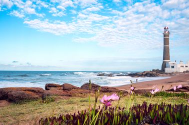 Les côtes près du village de José Ignacio