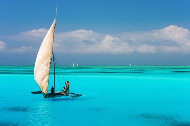 Les eaux turquoise de Zanzibar