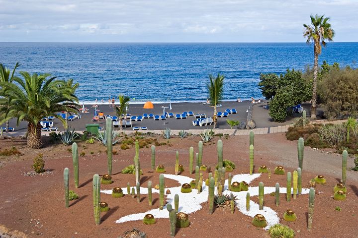 plage Playa Jardín, Puerto de la Cruz