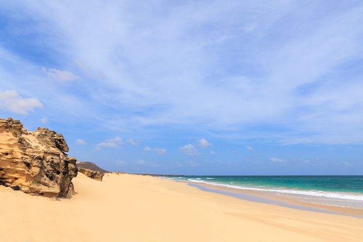 plage Praia de Chaves, Boa Vista island