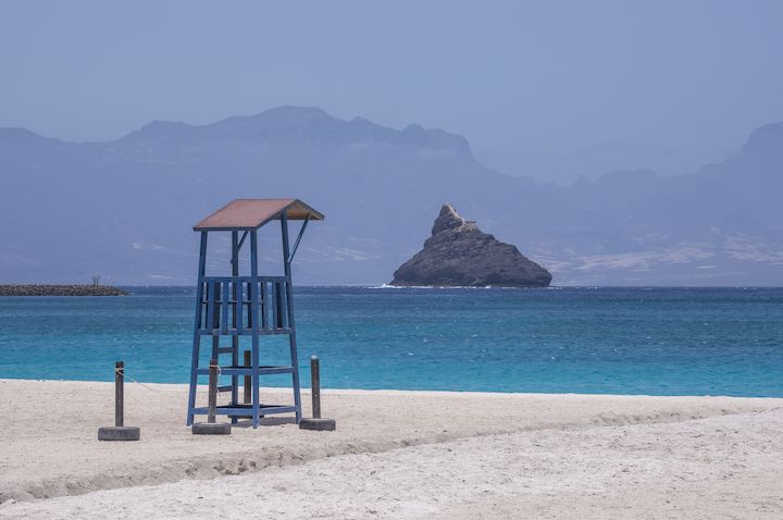 plage Praia da Laginha, Sao Vicente island