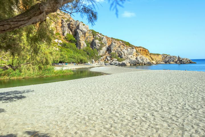 plage Preveli beach