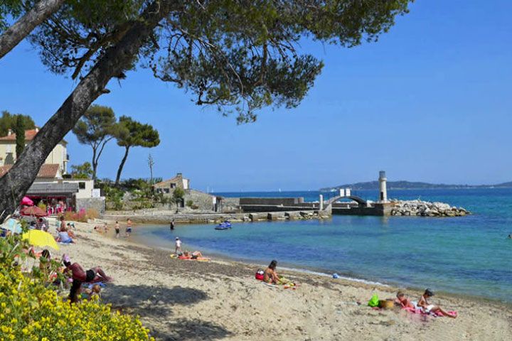 plage Cigales beach, Port-Grimaud