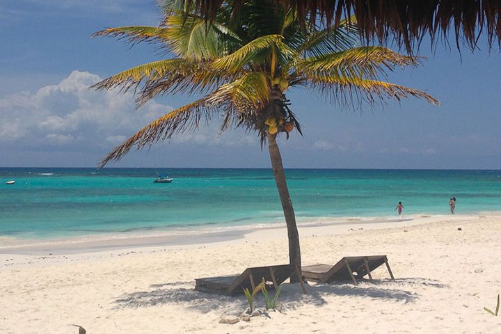 plage La plage de Xpu-Ha