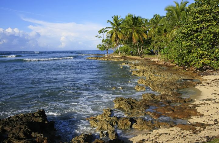 plage Playa Colorada, Las Galeras