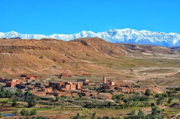 photo The Atlas and valleys